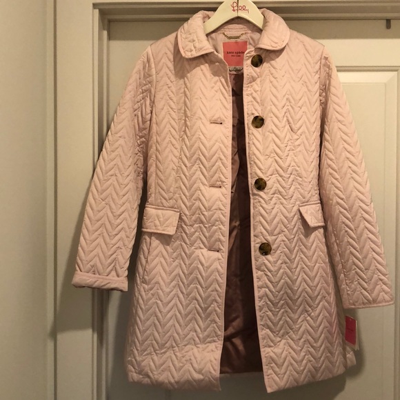 NWT Kate Spade Single Breasted Quilted Jacket, S - Picture 6 of 8